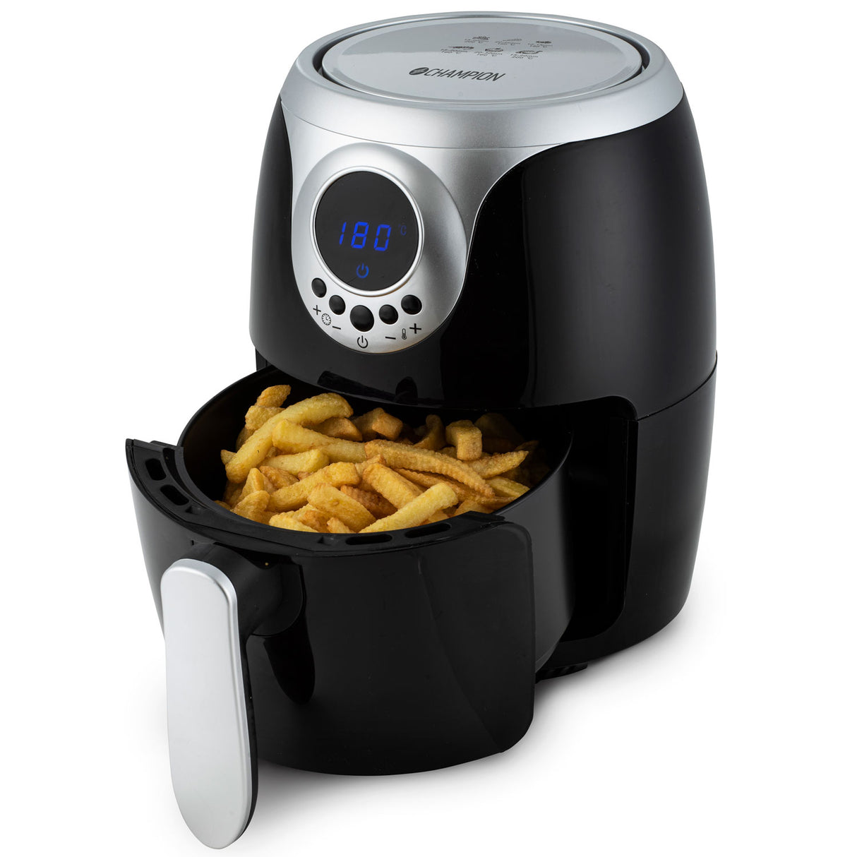 Champion Air Fryer Mini 2,0L 1000W AF110 Svart/Silver