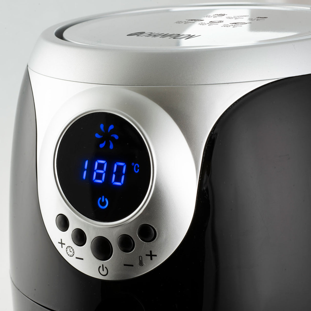 Champion Air Fryer Mini 2,0L 1000W AF110 Svart/Silver