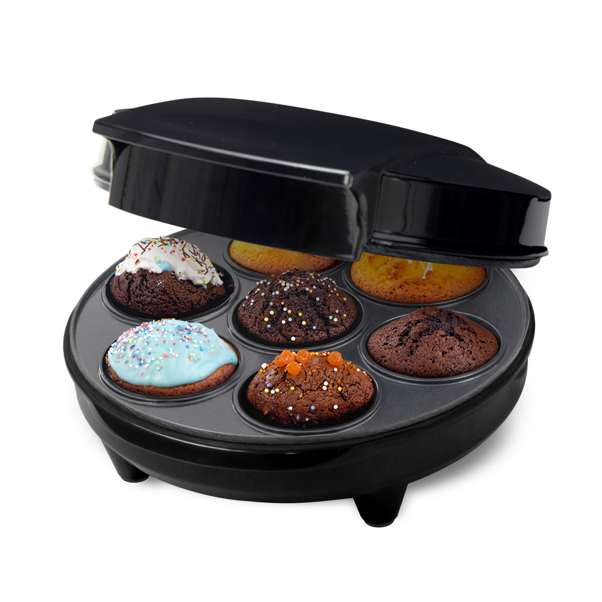 Champion Muffin Maker 7 Muffins Ceramic 700W MM400 Svart