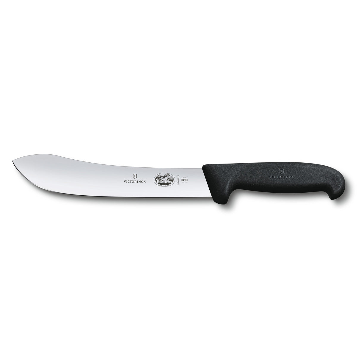 Victorinox Slaktkniv bred spets svart Fibrox