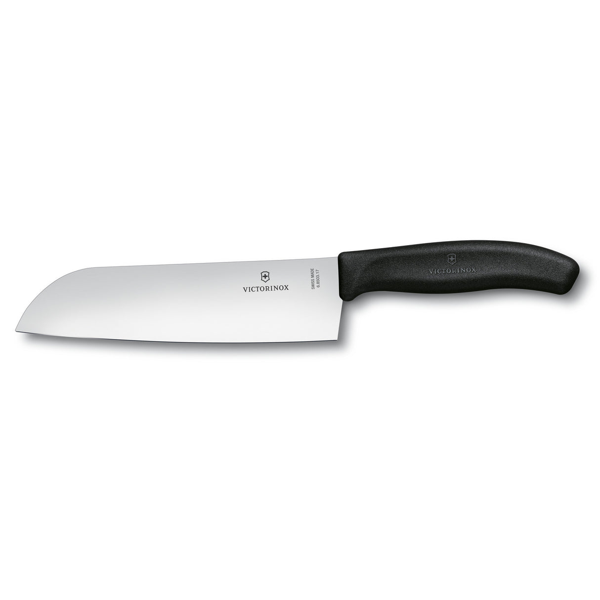 Victorinox Santoku kniv, 17 cm, SwissClassic, svart, blister