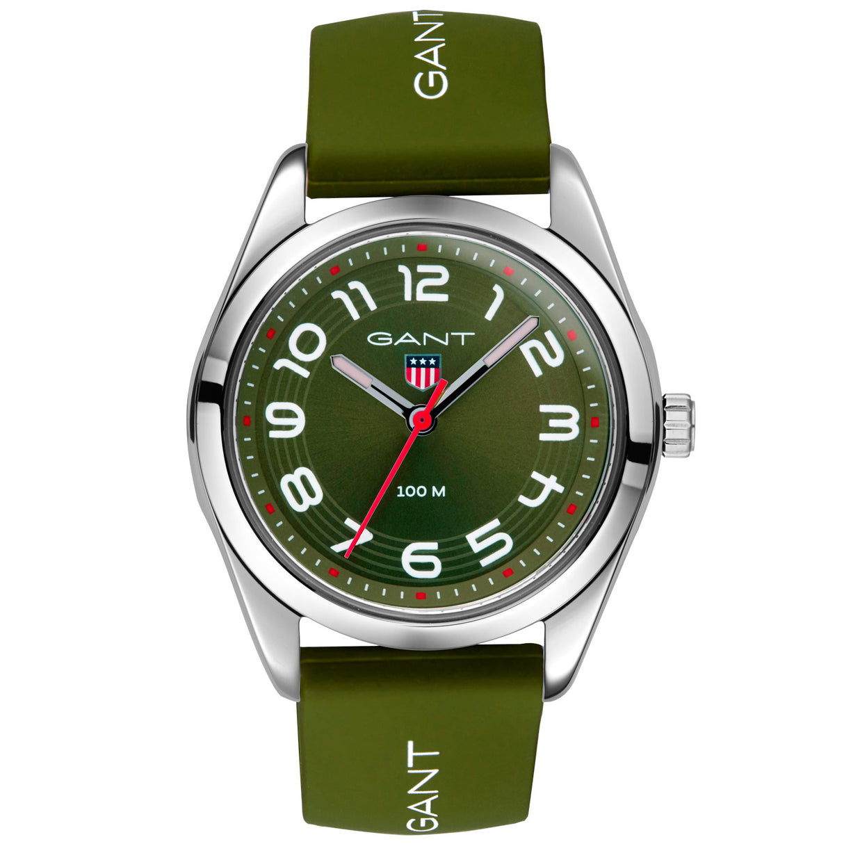 Gant Campus Olive Green Silicone