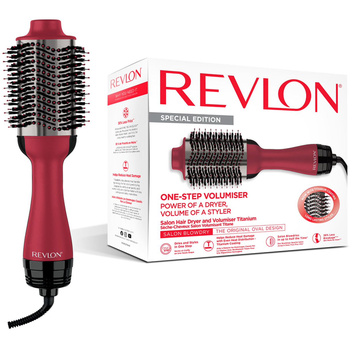 Revlon Hair Dryer & Volumiser Titanium RVDR5279