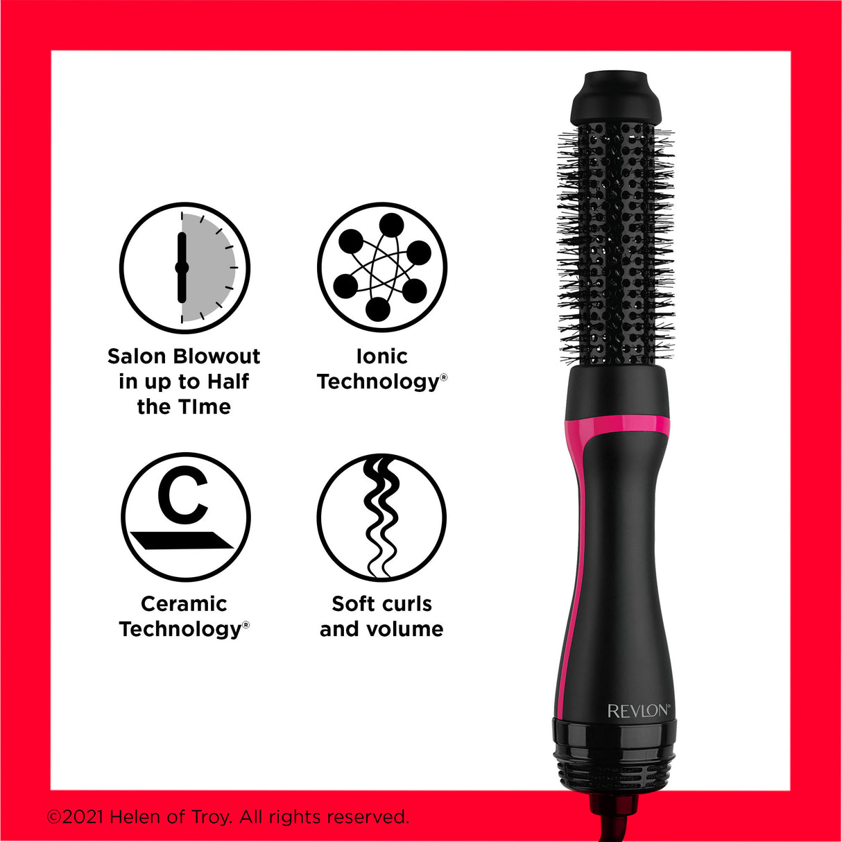 Revlon Round Brush Dryer & Styler Booster RVDR5292