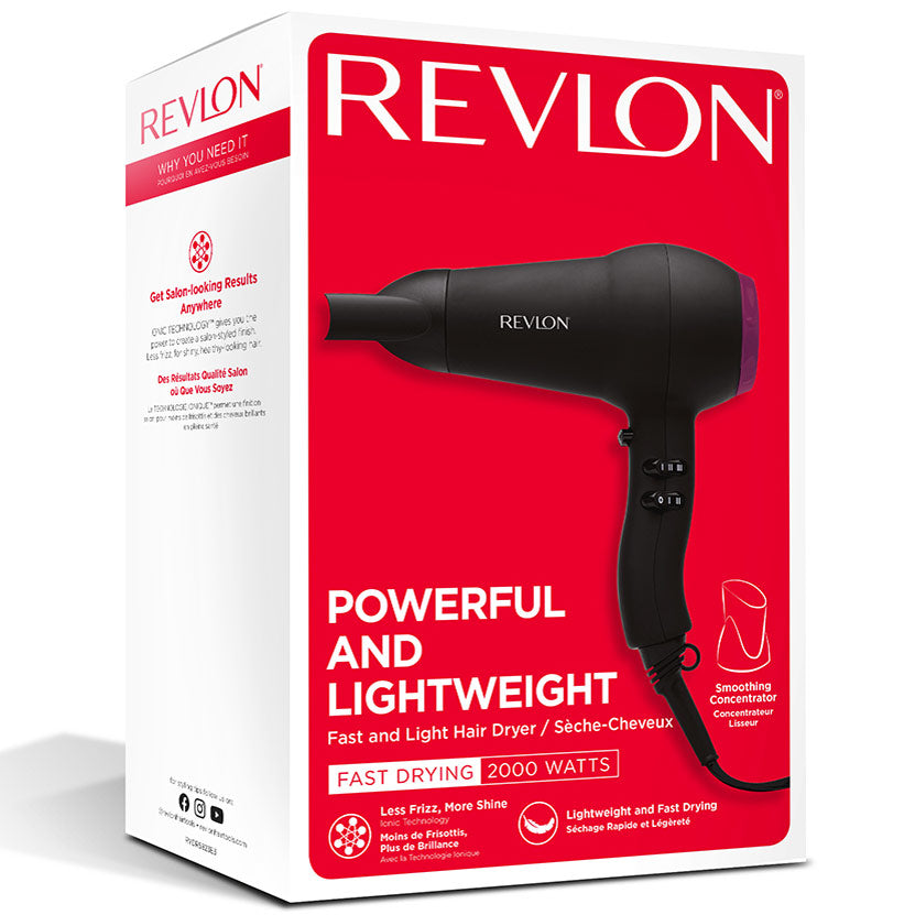 Revlon Hårfön kraftfull & AC-motor, RVDR5823