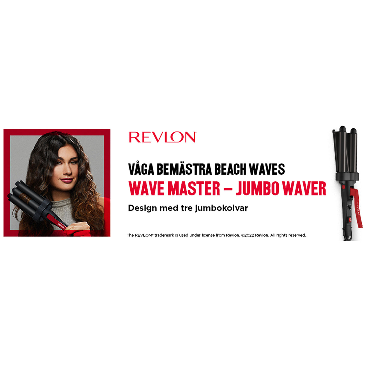 Revlon Wave Master - Jumbo tong RVIR3056