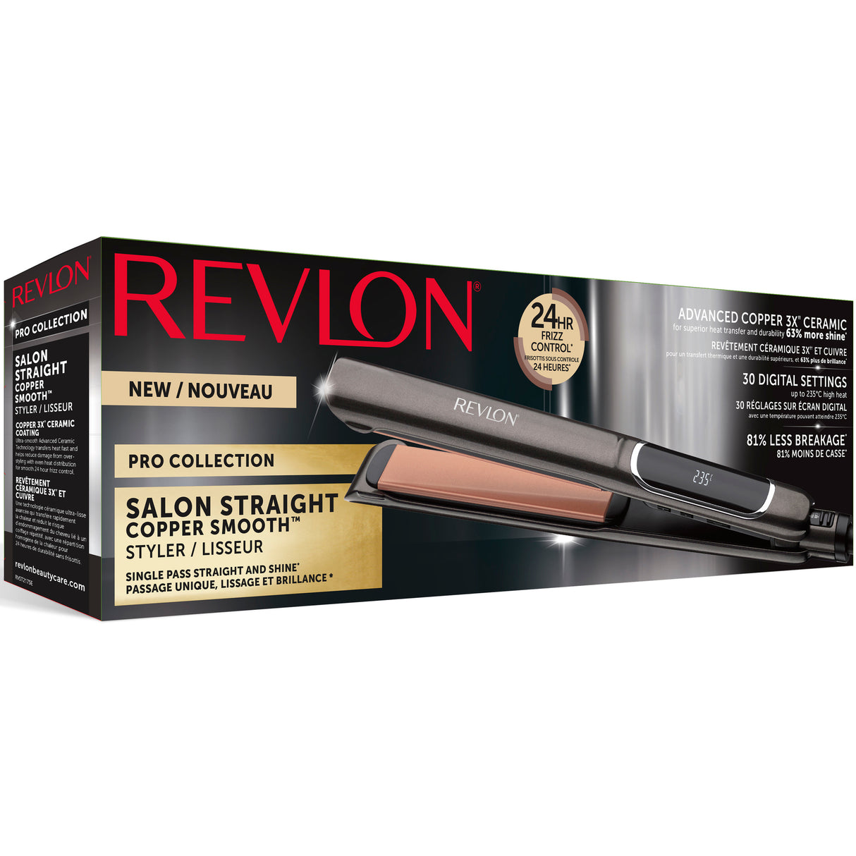 Revlon Plattång Copper Smooth PRO RVST2175