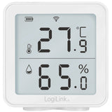 LogiLink Smart Temp- & luftfuktighetssensor Wifi Tuya