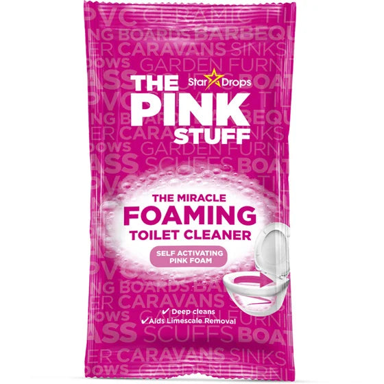 The Pink Stuff Miracle Foaming Toilet Cleaner 3x100g