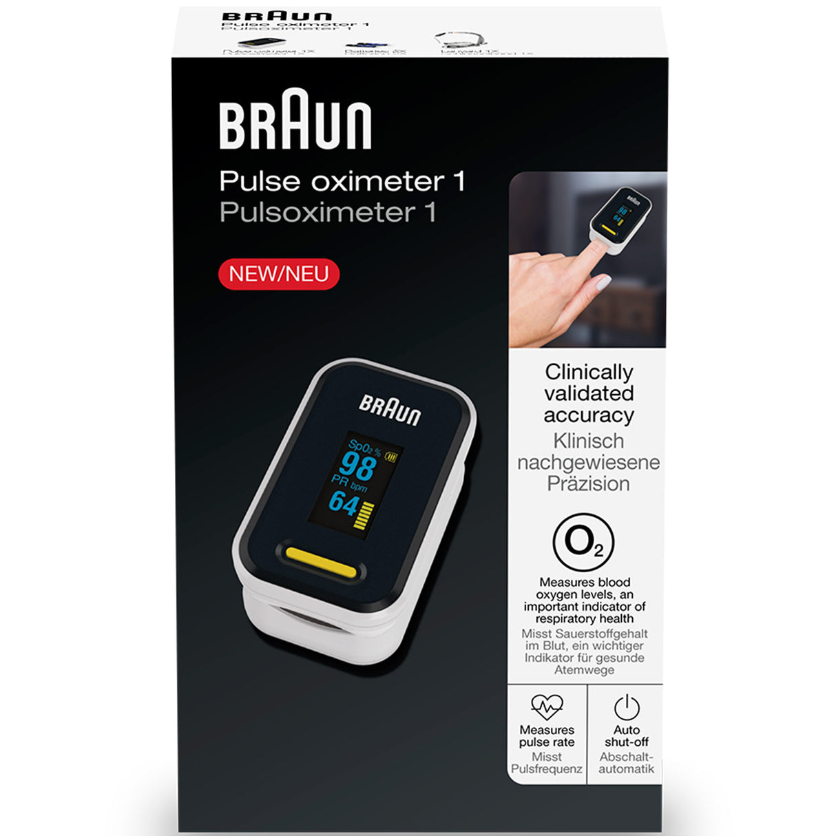 Braun Pulse Oximeter 1 YK-81C