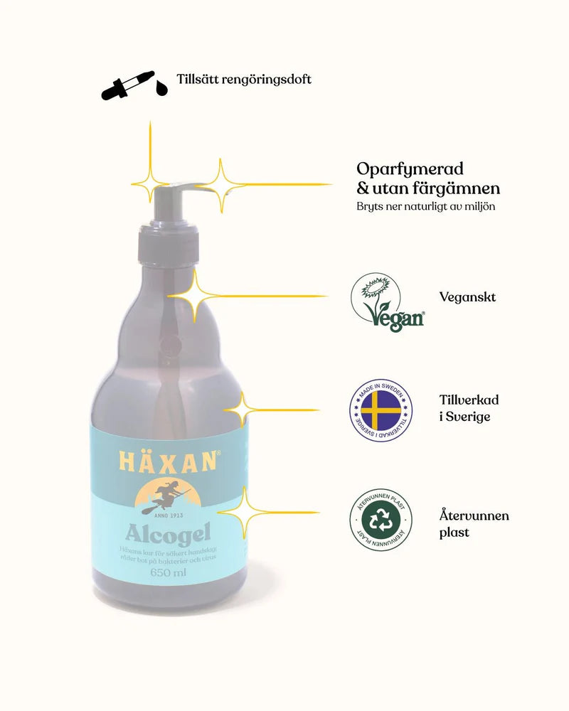 Häxan Alcogel 650 ml