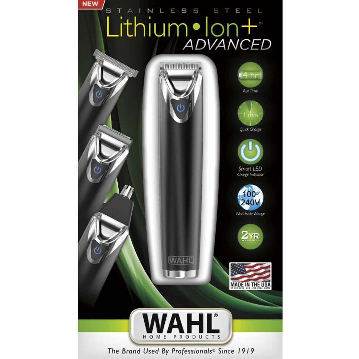 Wahl Stainless Steel Li+Advanced 9864-016