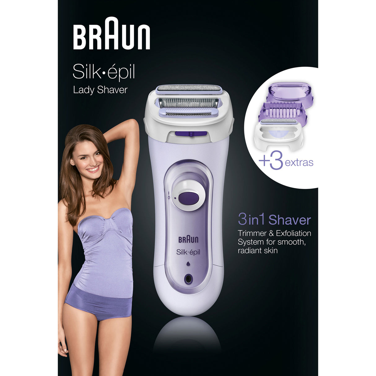 Braun Ladyshave LS5560 Violet