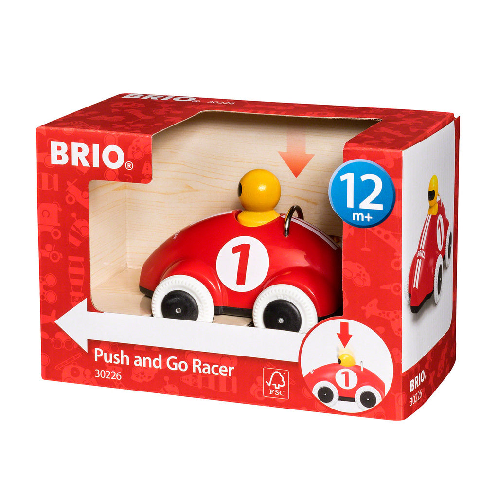 BRIO 30226 Push & Go Racerbil