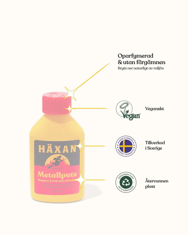 Häxan Metallputs 200 ml