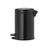 Brabantia Pedalhink 3 L, Matt Black