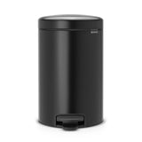 Brabantia Pedalhink 12 L, Matt Black