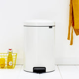 Brabantia Pedalhink 20 L, Vit