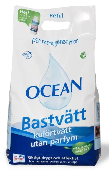 Ocean Bastvätt Refill utan parfym 6,2kg