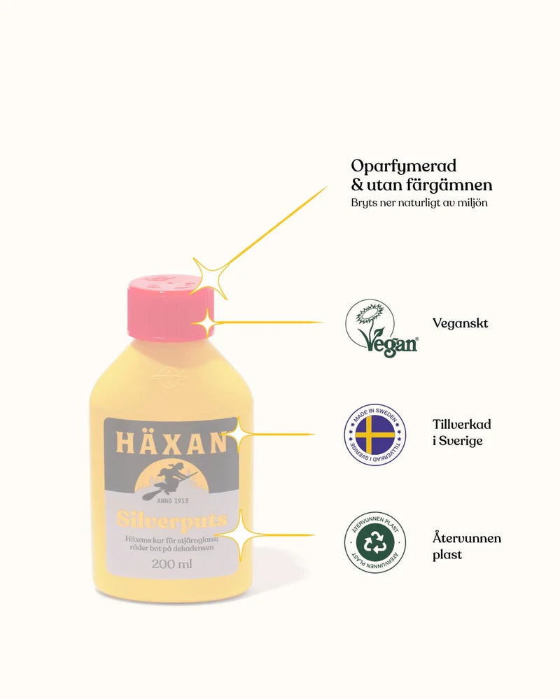 Häxan Silverputs 200 ml